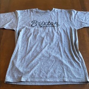 Brixton Grey T-Shirt NWOT